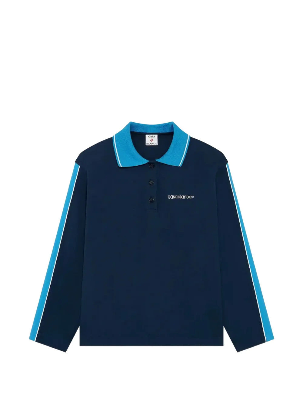 Casablanca  long-sleeve polo top