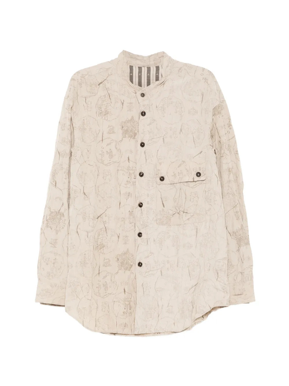 Ziggy Chen graphic-print shirt