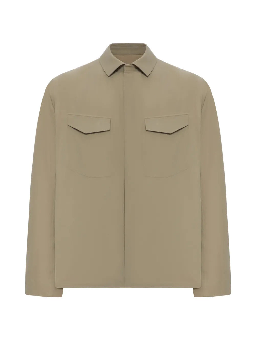 Veilance  flap-pocket shirt