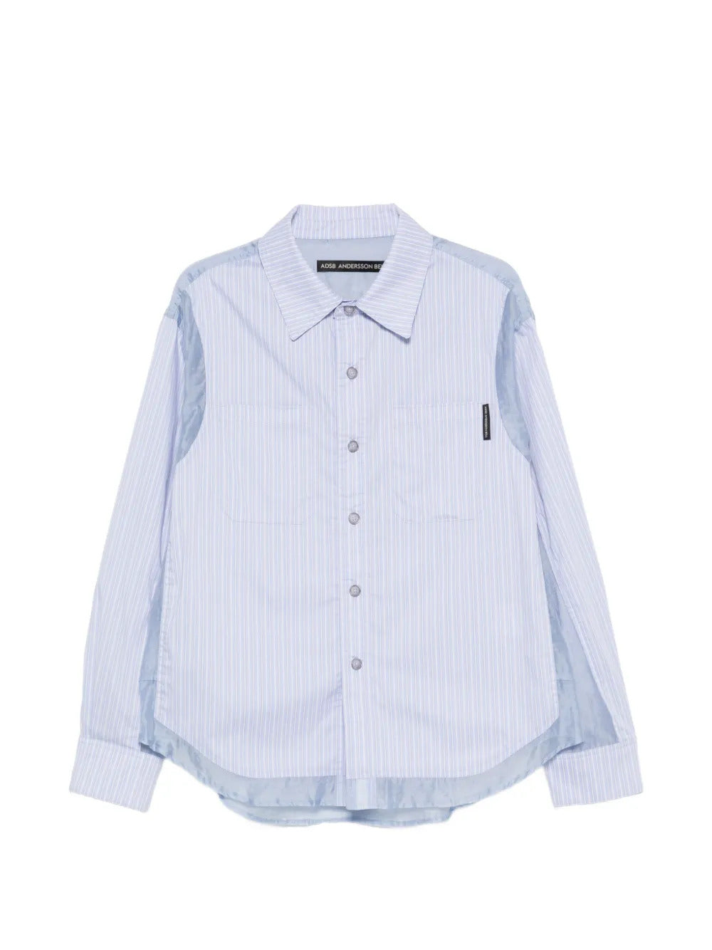 Andersson Bell  striped panelled shirt