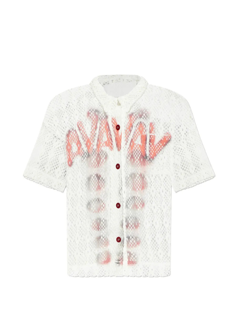 AVAVAV mesh button shirt