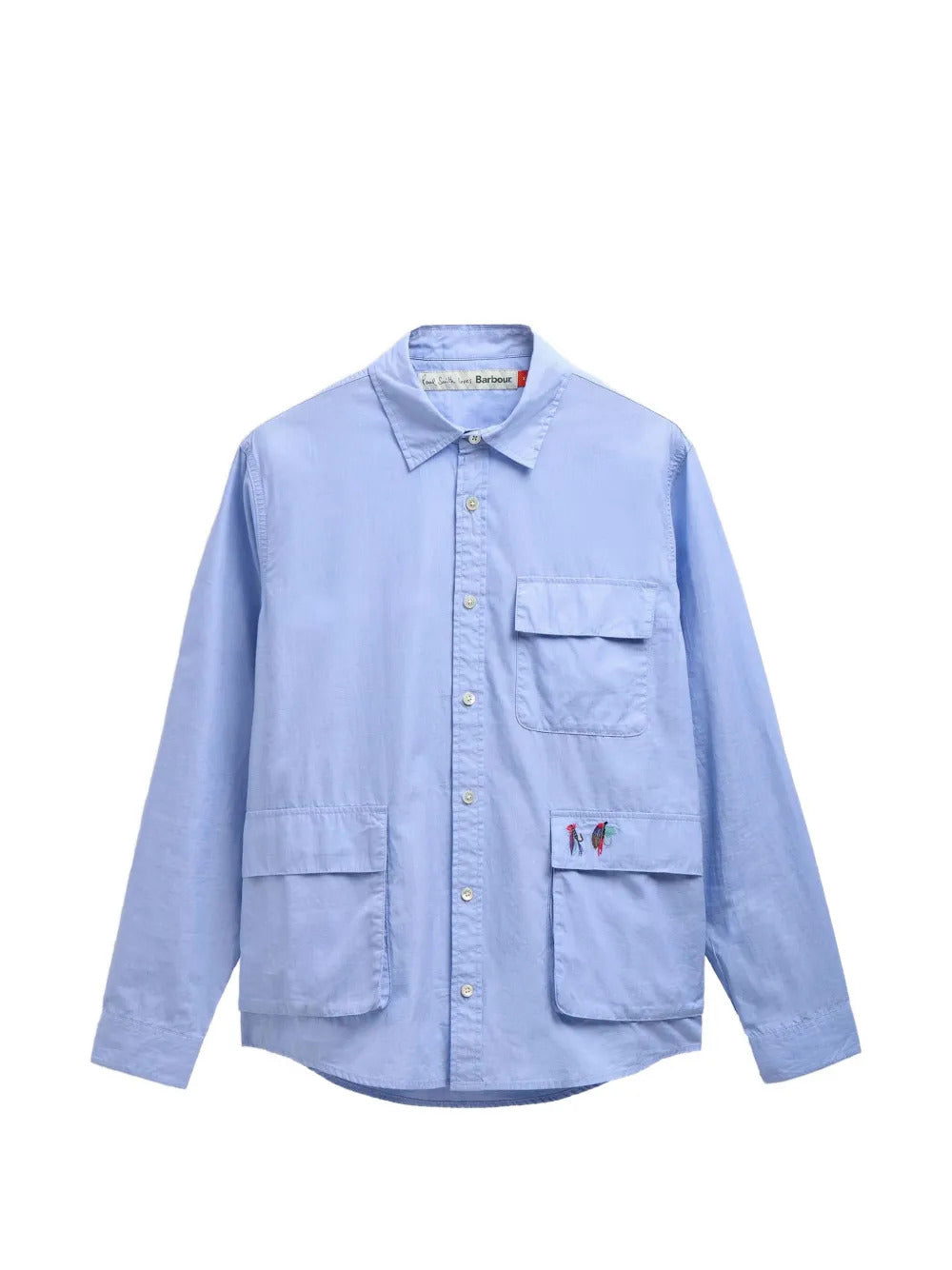 Barbour  x Paul Smith patch-pocket shirt