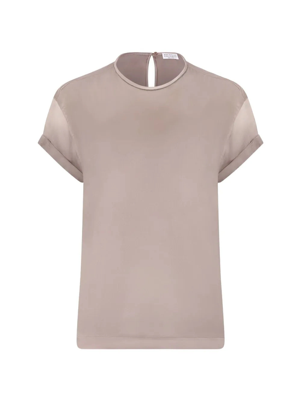Brunello Cucinelli  cuffed-sleeve top