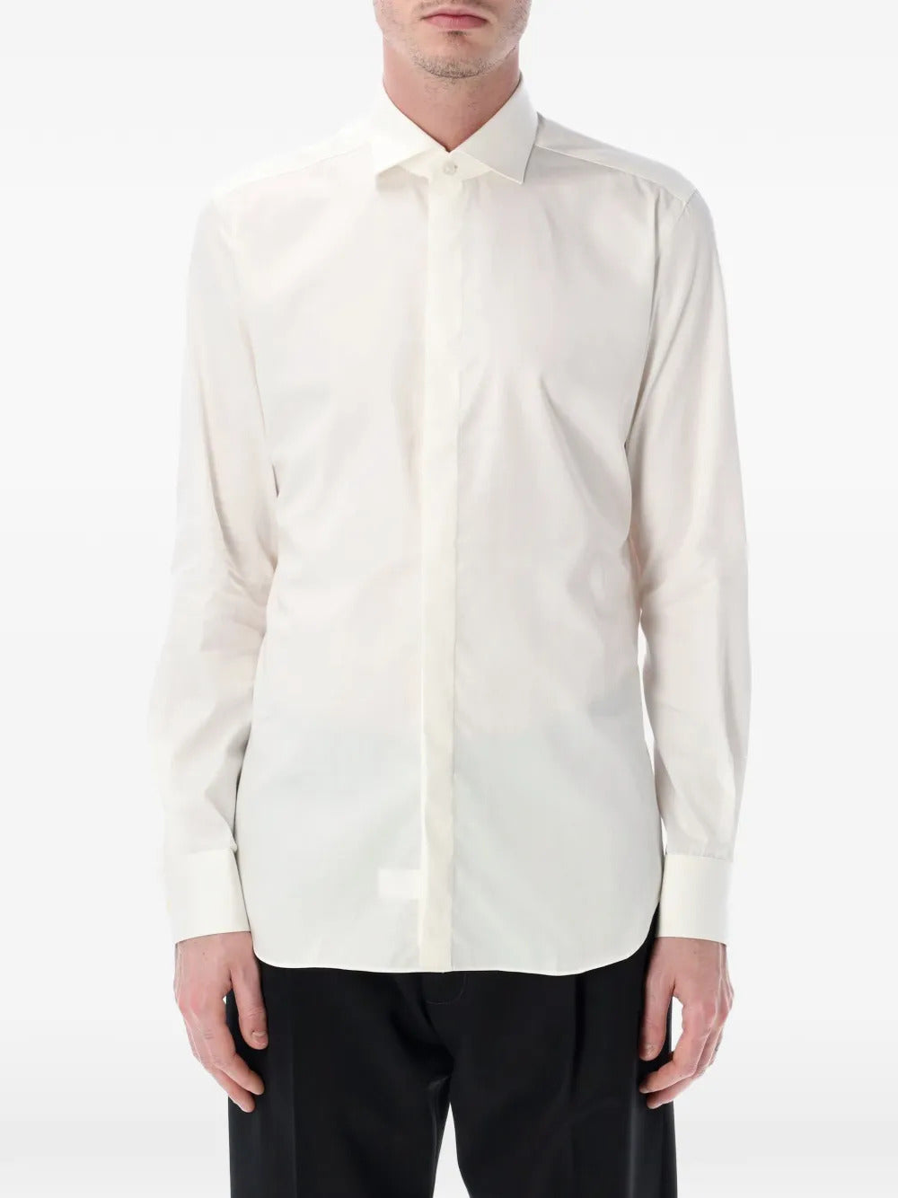 Xacus  Tailor button-up plain shirt