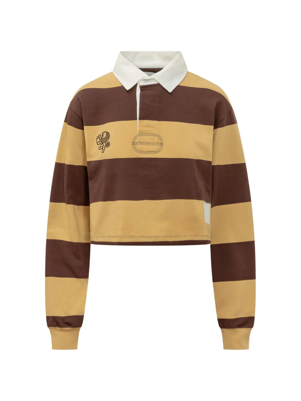 WOC  striped liverpool polo top