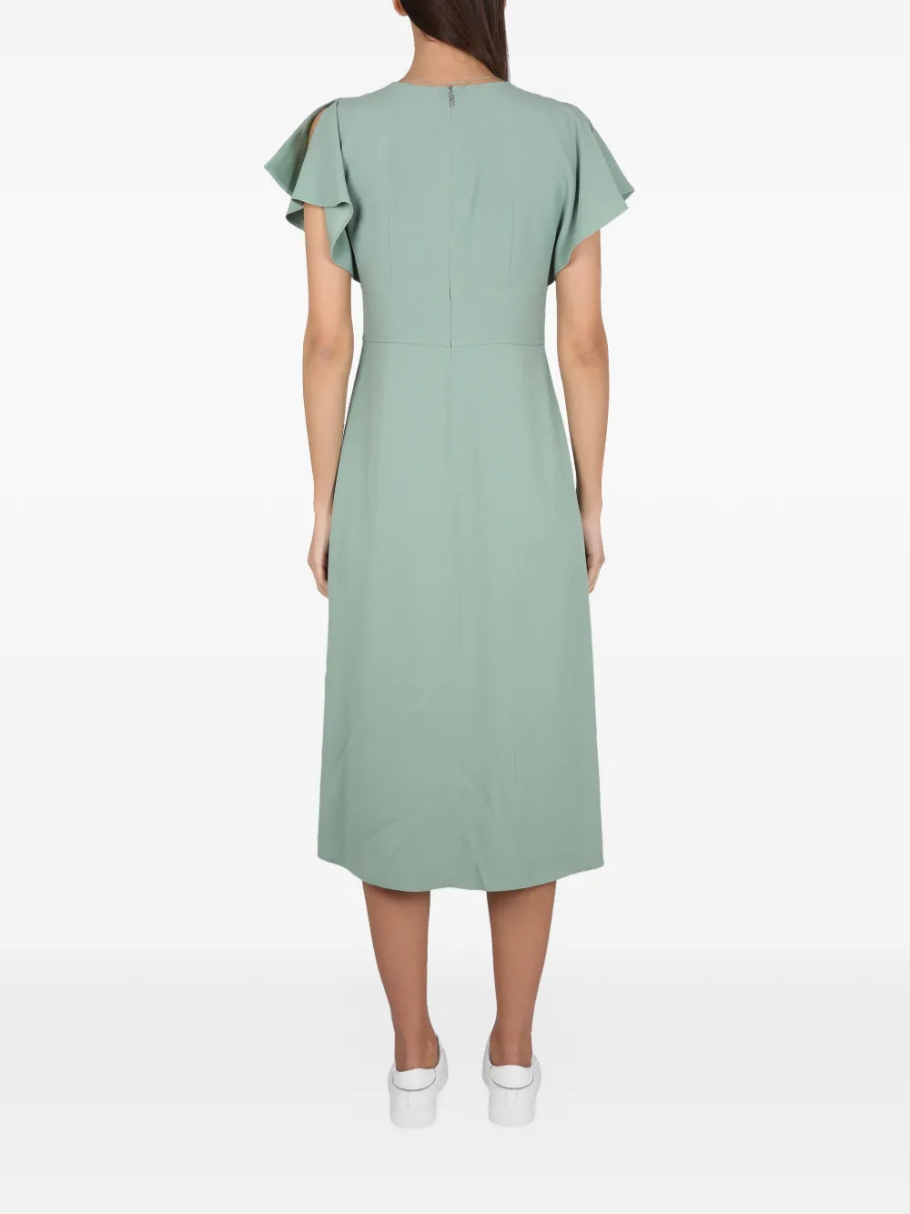BOSS  V-neck midi dress