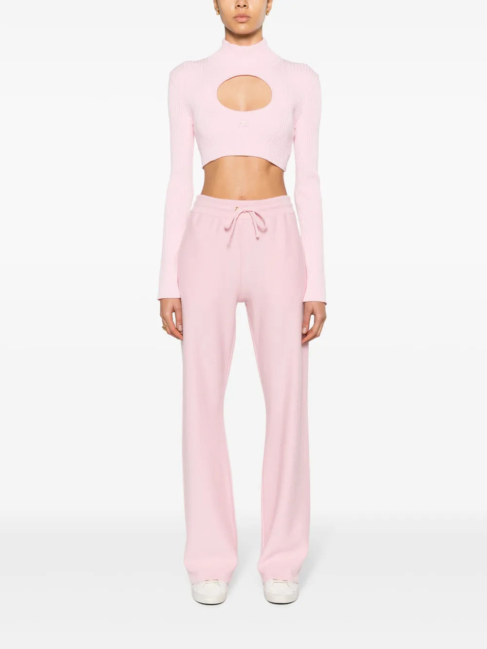 Versace  flared towel trousers