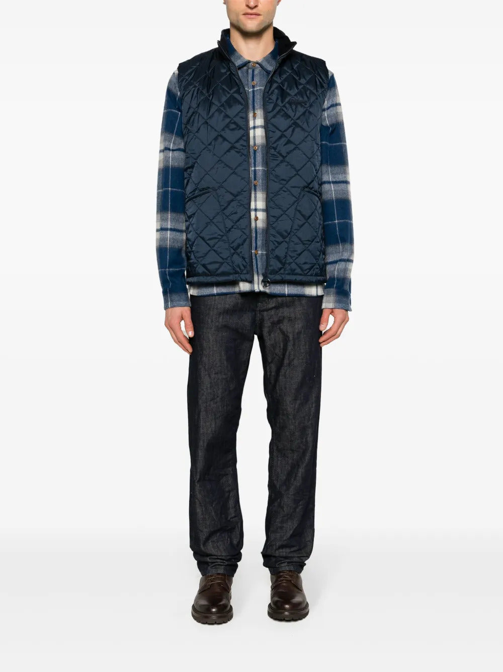 BOSS  mid-rise straight-leg jeans