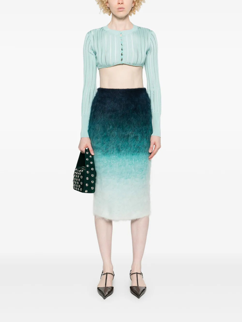Casablanca  gradient skirt