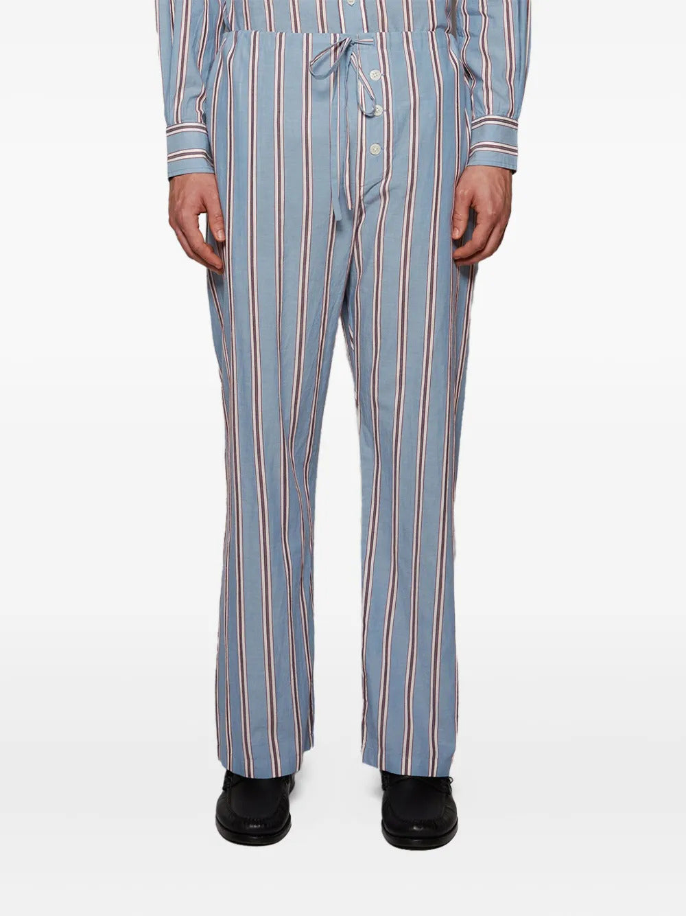 BODE  striped pajama bottoms