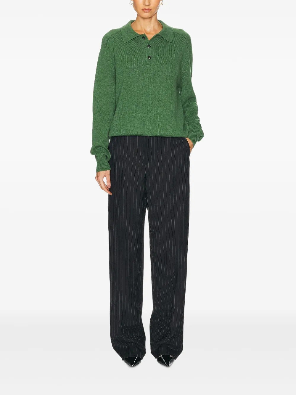 BODE cashmere polo shirt