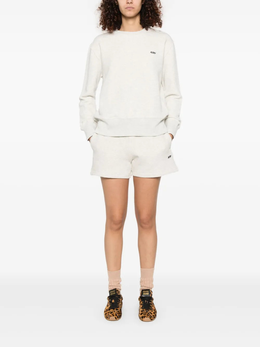Autry  embroidered-logo sweatshirt