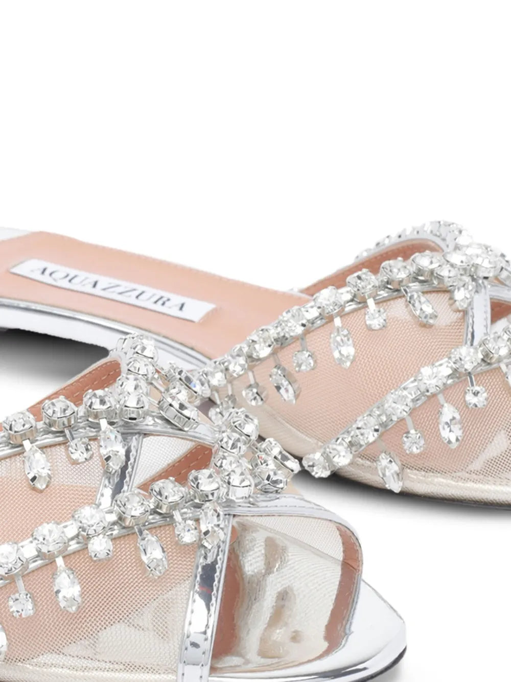Aquazzura  Temptation Crystal Slide