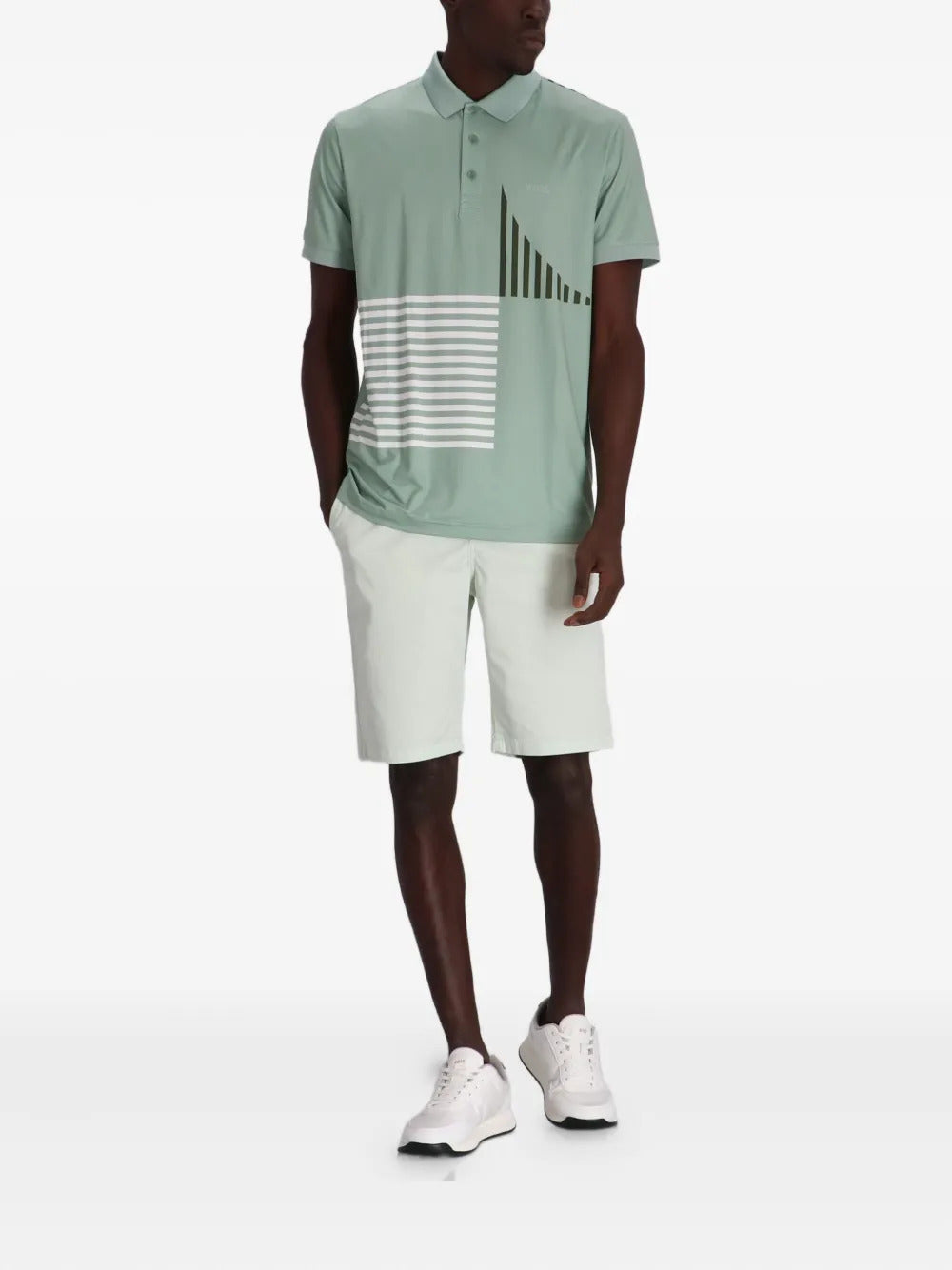 BOSS Paddy graphic-print polo shirt