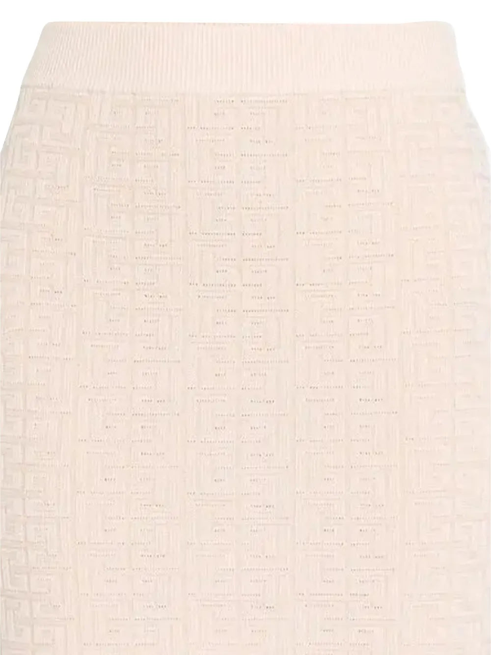 Balmain monogram knitted mini skirt - Image 2