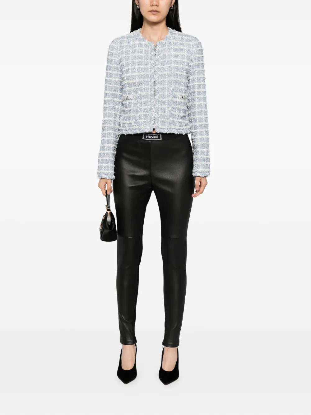 Versace  elasticated waistband leggings