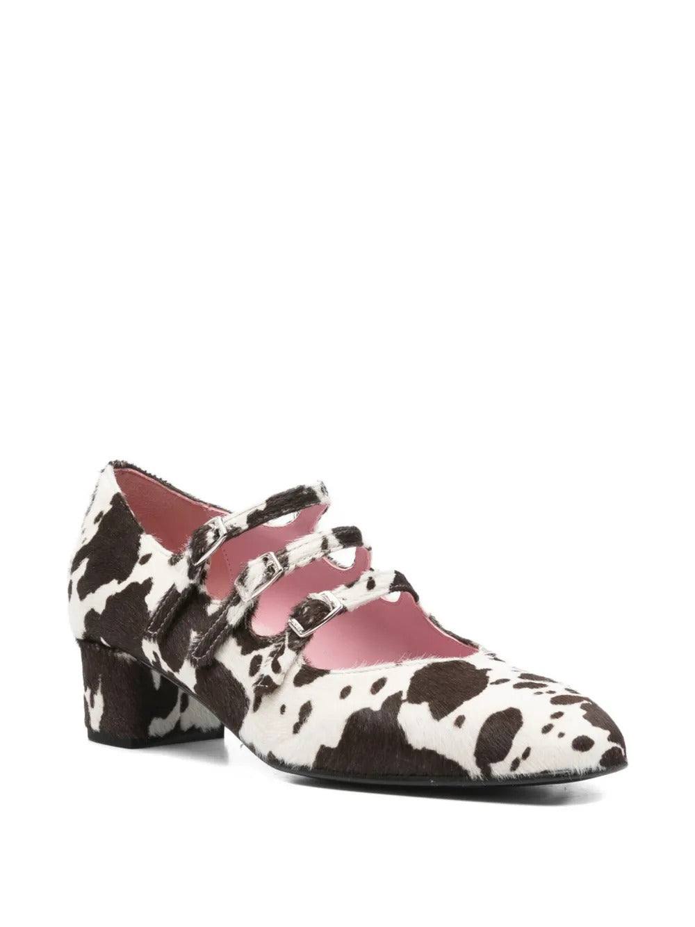 Carel Paris  40mm Kina triple-strap pumps