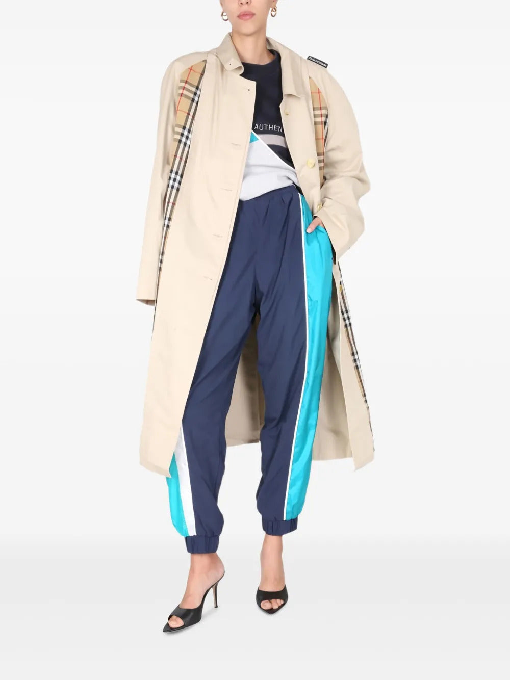 1/OFF  colourblock sweatshirt