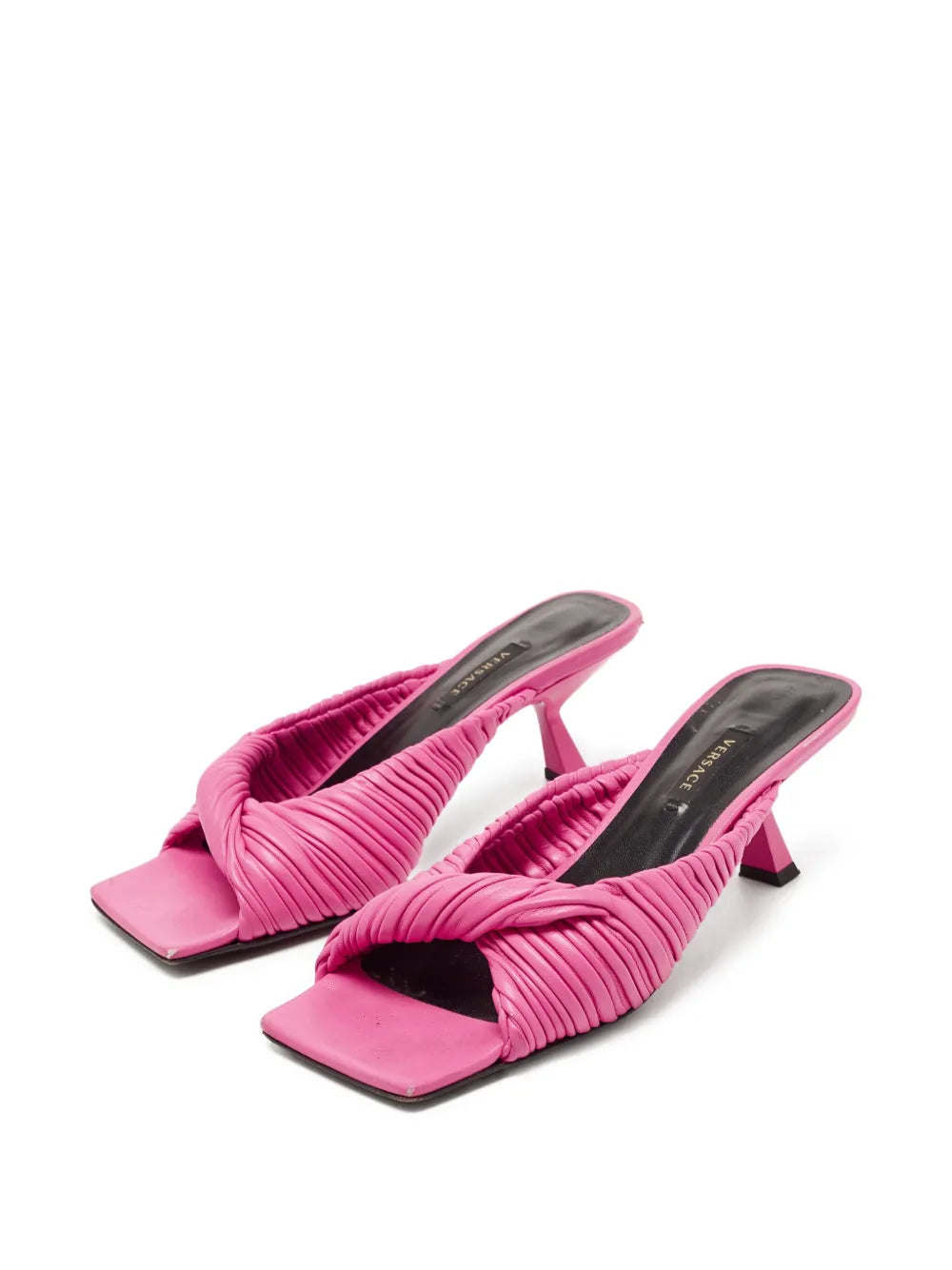 Versace  65mm leather sandals
