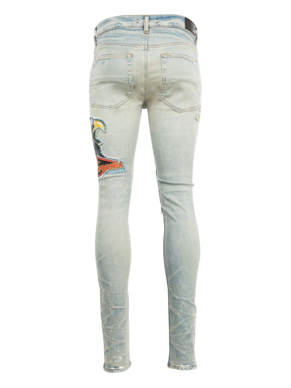 AMIRI  Eagle Trasher skinny jeans
