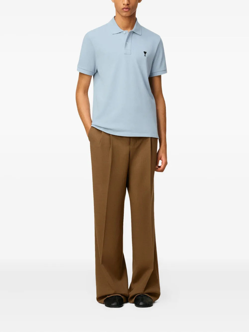 AMI Paris  Ami de Coeur cotton polo shirt
