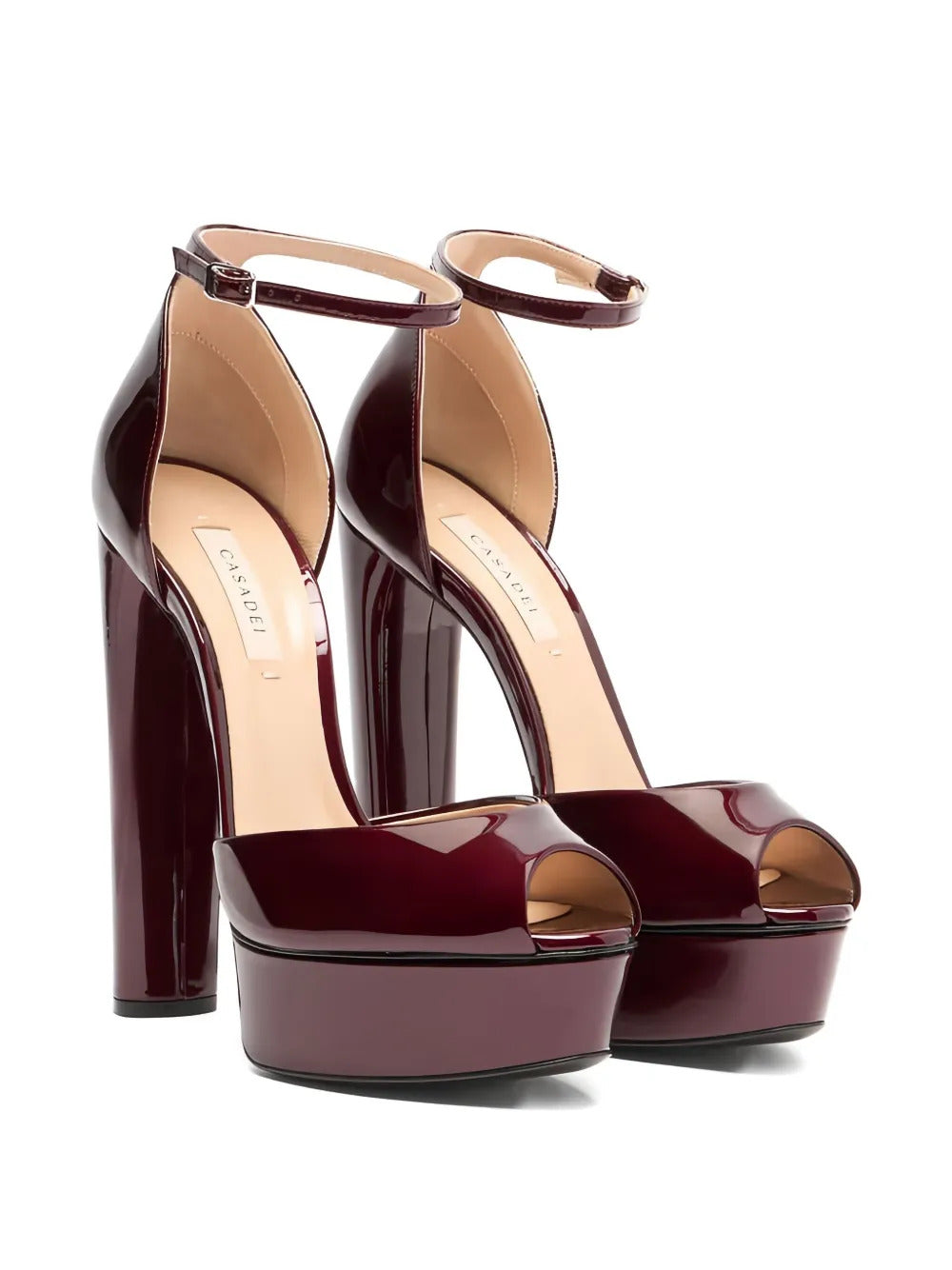 Casadei 140mm Flora platform sandals