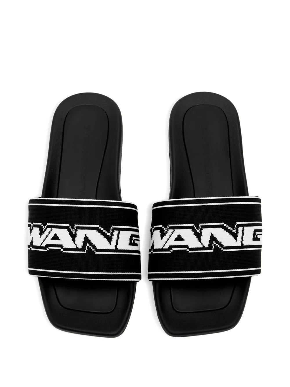 Alexander Wang  logo-strap slides