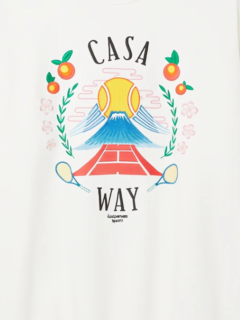Casablanca  printed sweatshirt