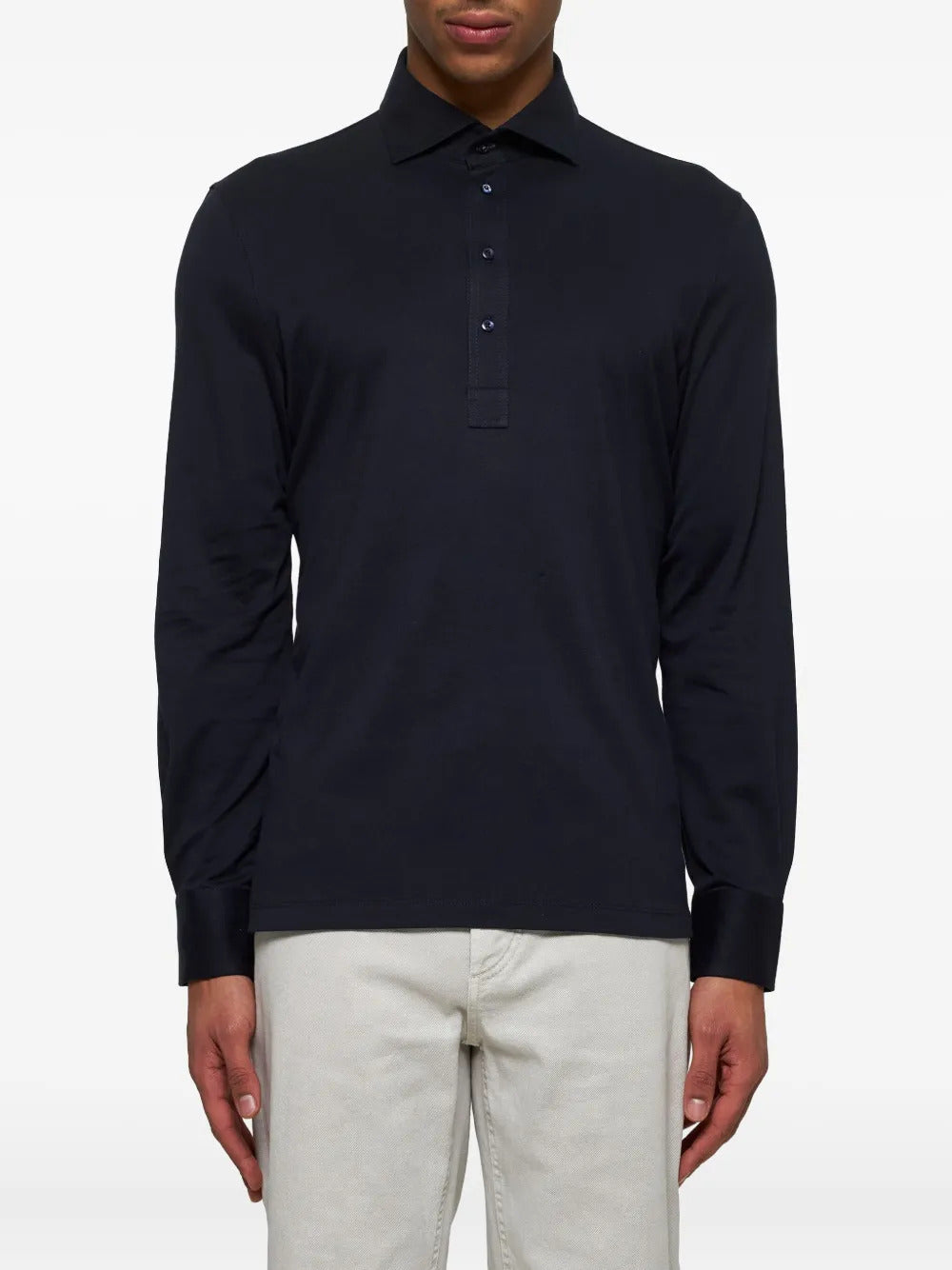 Brunello Cucinelli  long-sleeve polo shirt