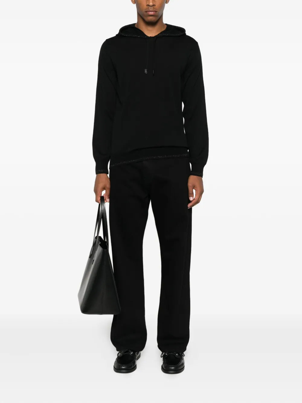 Canali sequin-embellished hoodie - Image 4