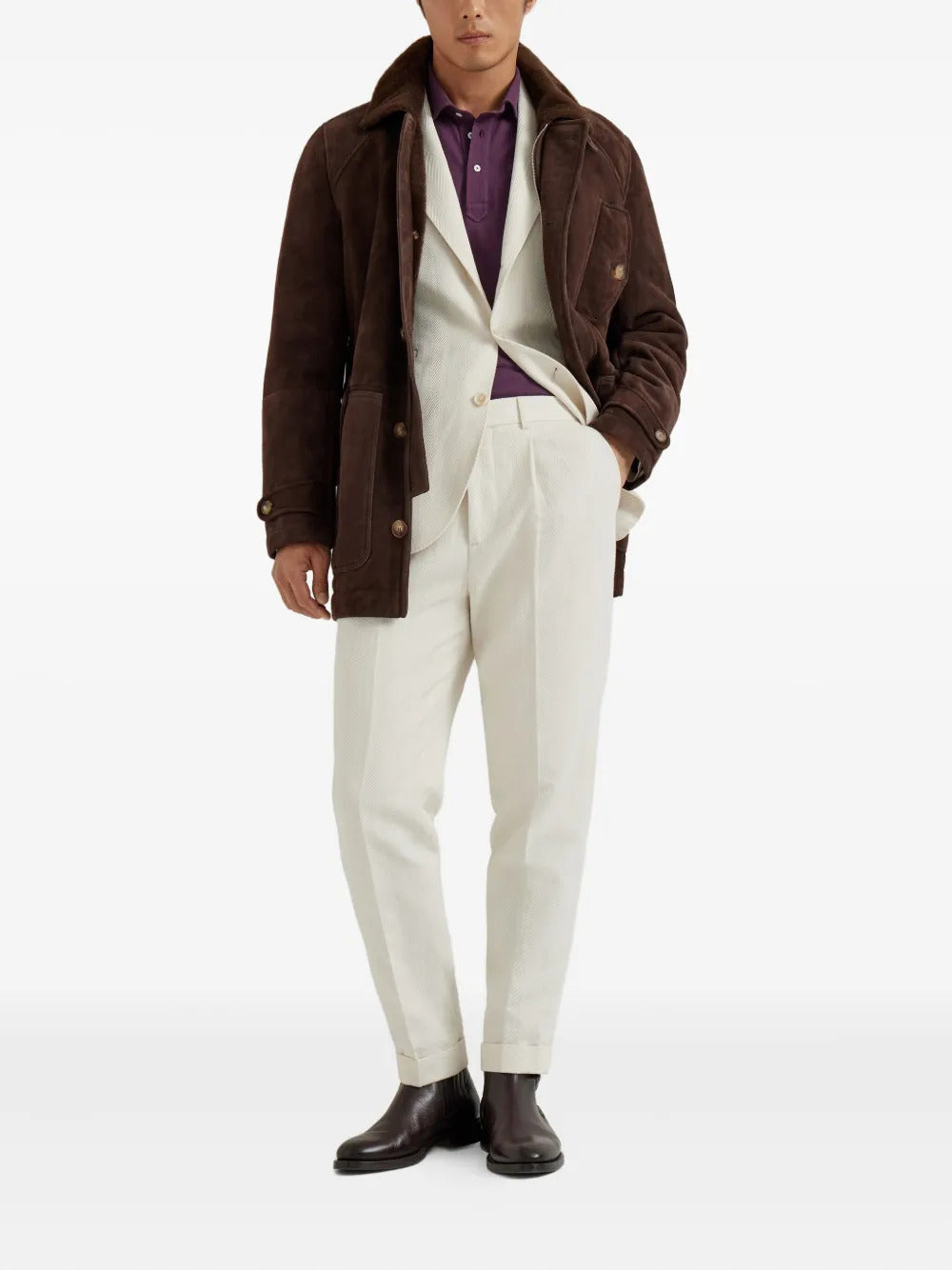 Brunello Cucinelli cotton polo shirt