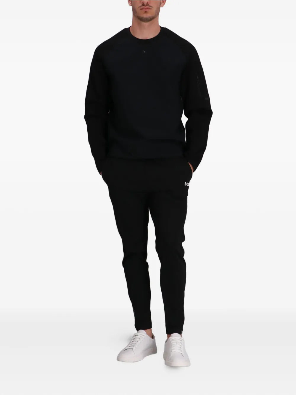 BOSS  raglan-sleeved sweatshirt