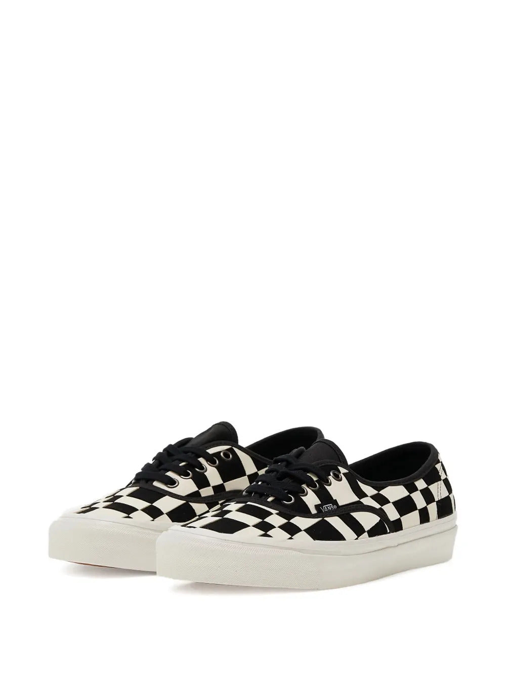 Vans checkerboard lace-up trainers