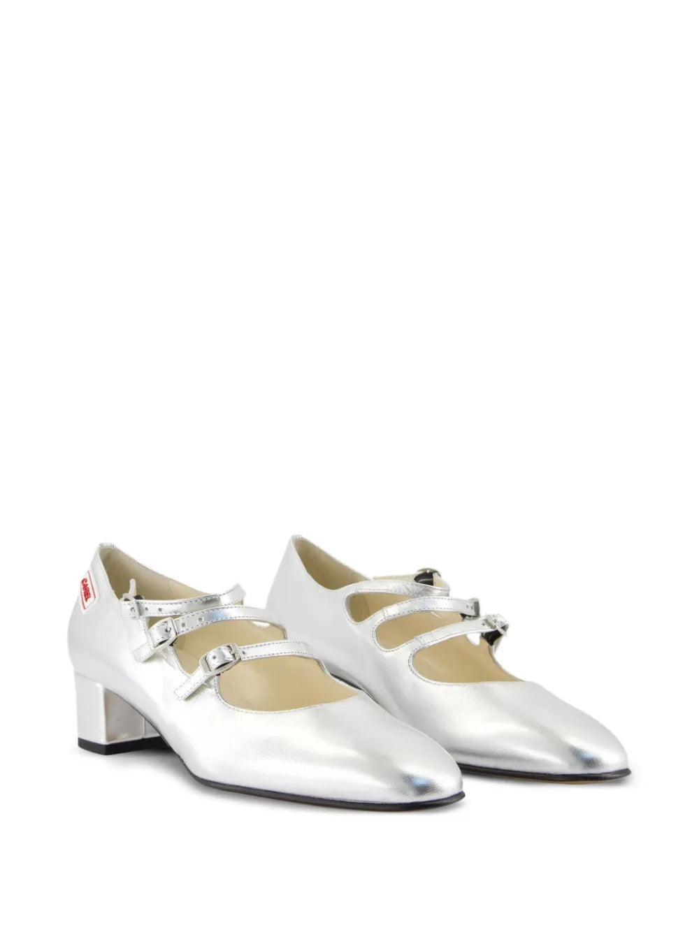 Carel Paris  40mm Kina F1 leather pumps