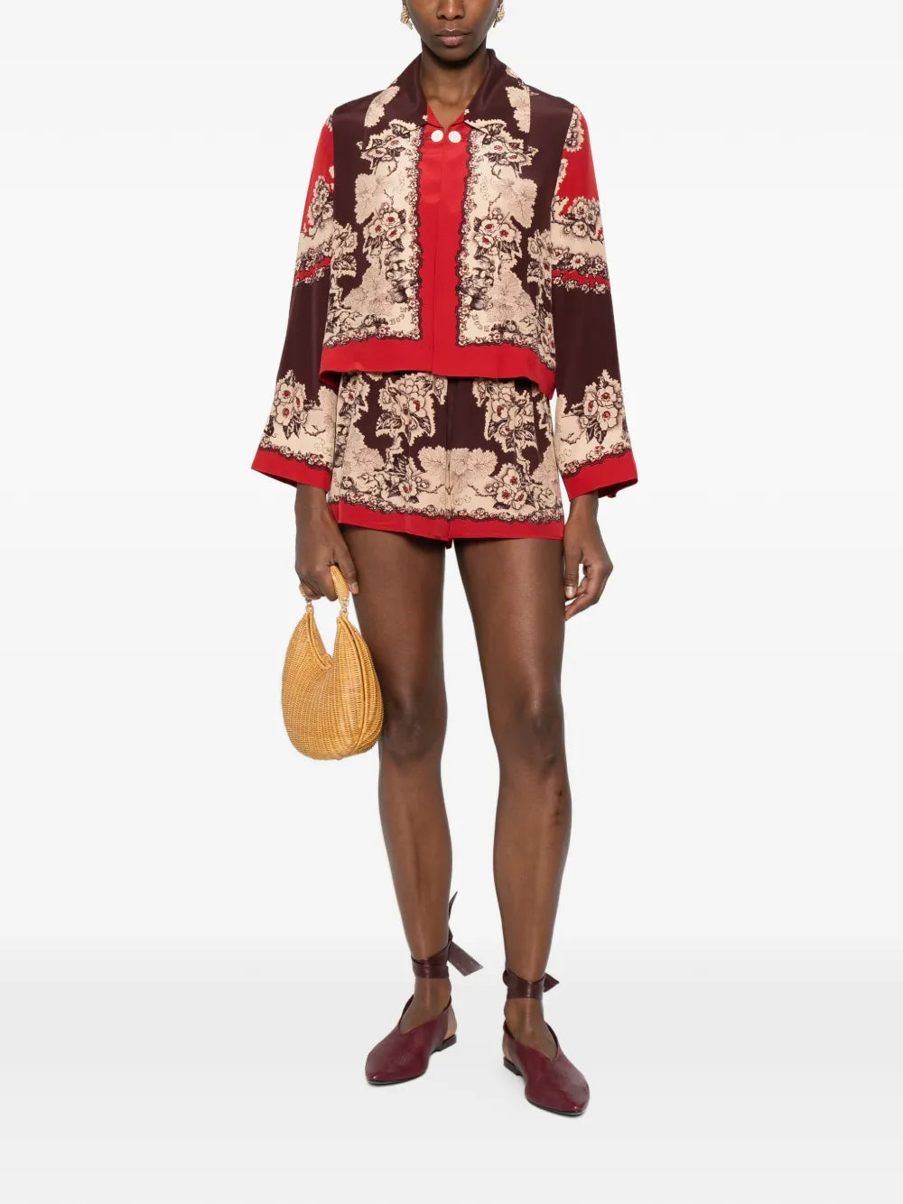 BODE  floral button jacket