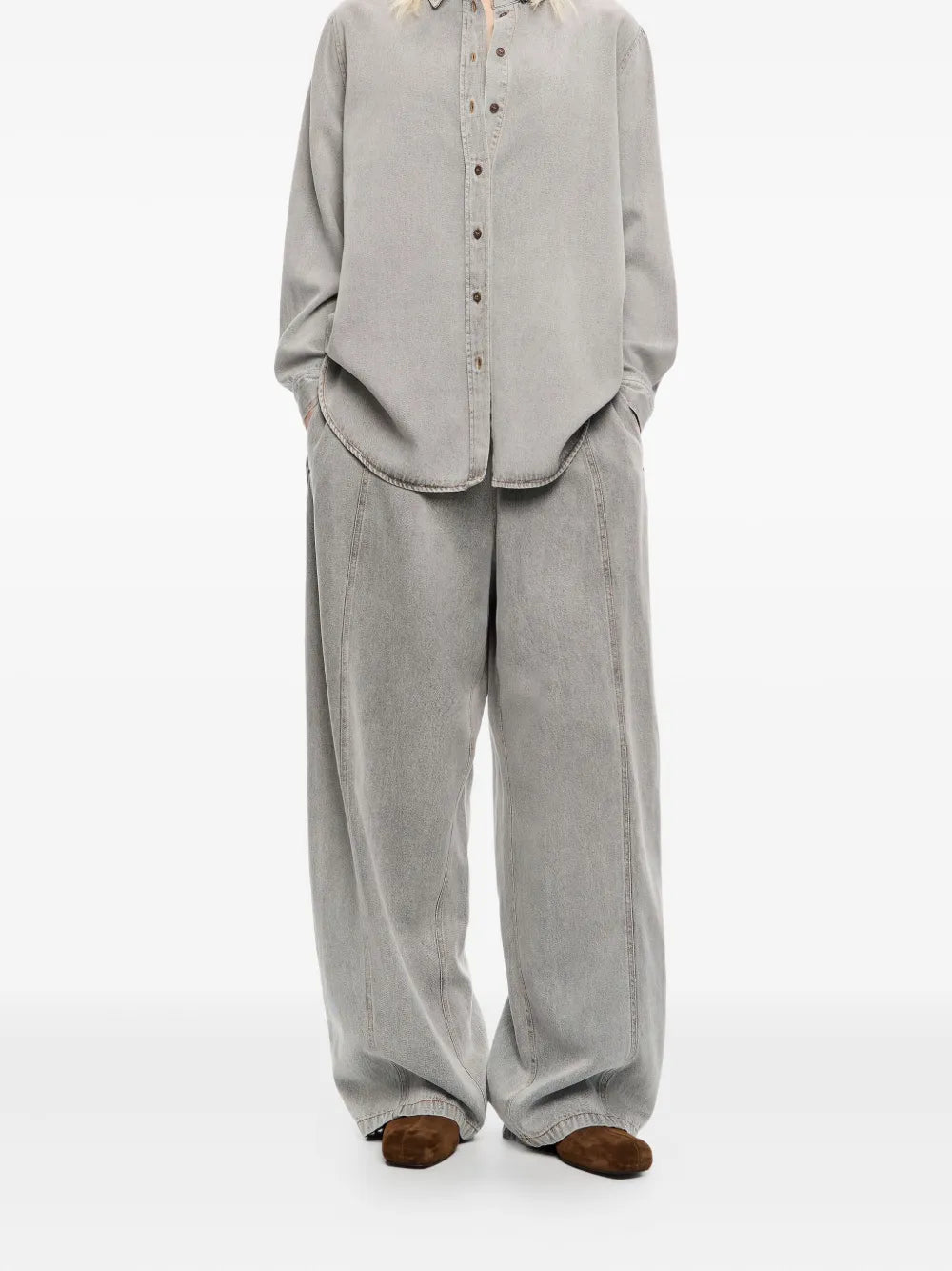 Bimba y Lola  elasticated-waist jeans