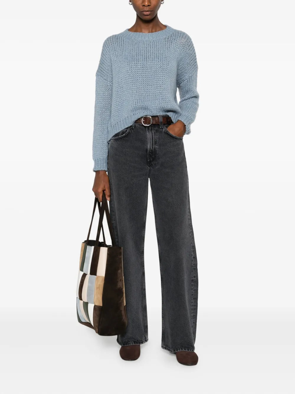 AGOLDE  wide-leg jeans