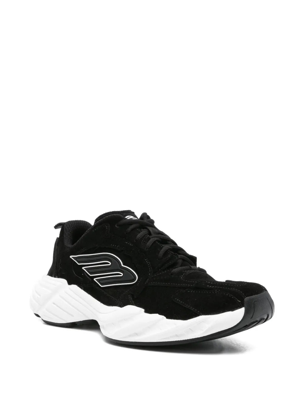 Balenciaga  Monday suede-leather sneakers