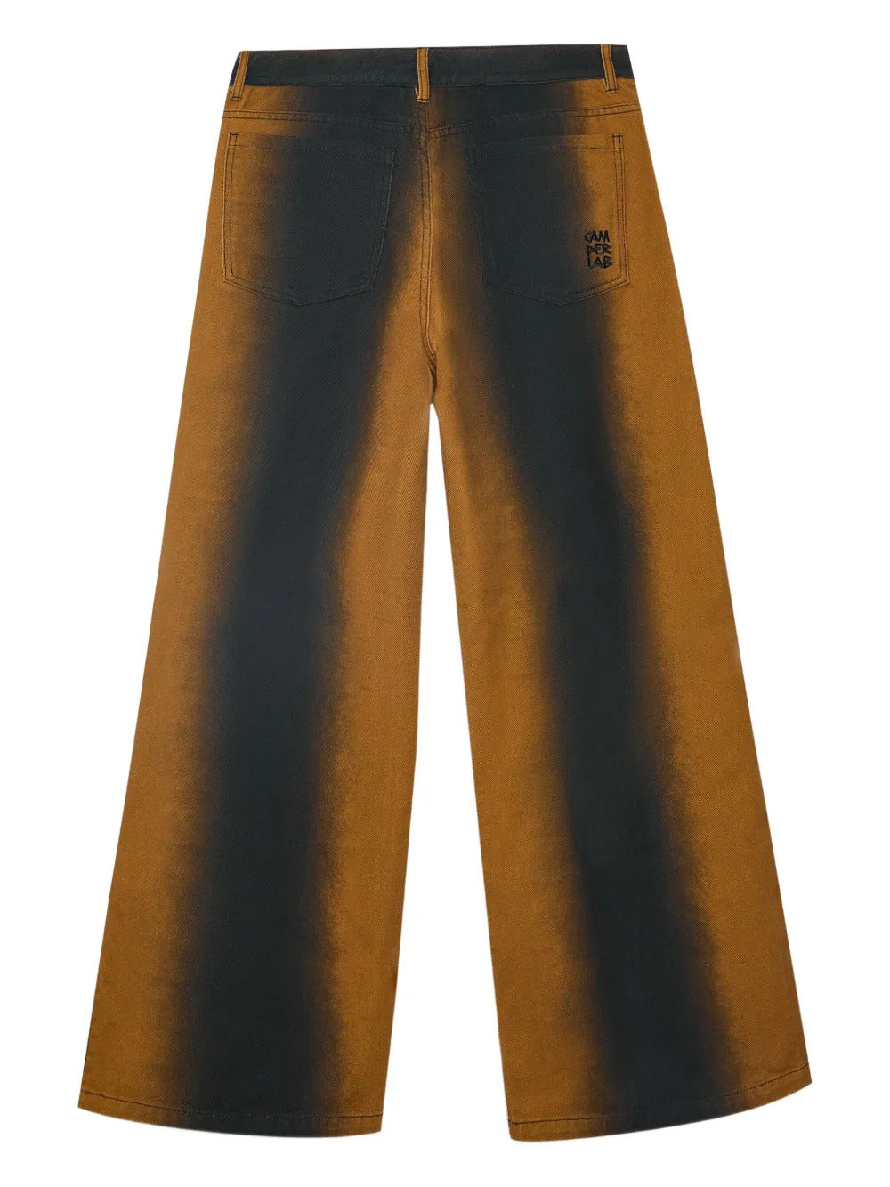 CamperLab  dip-dye denim wide-leg jeans