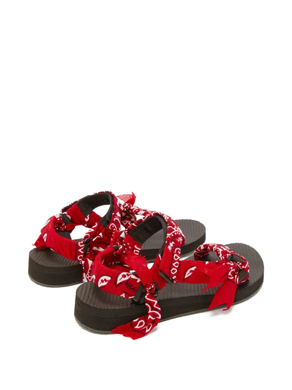Arizona Love  25mm Trekky Chou bandana-print sandals