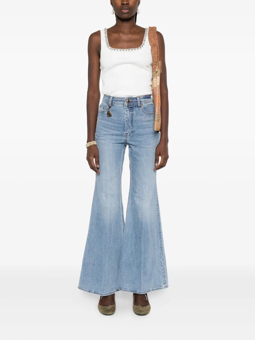 ZIMMERMANN charm flared jeans