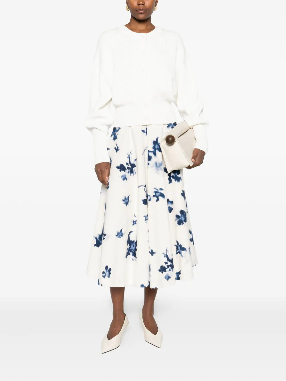 Altuzarra floral-print midi skirt