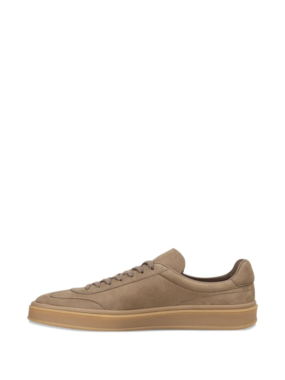 BOSS  x Beckham suede low-top sneakers