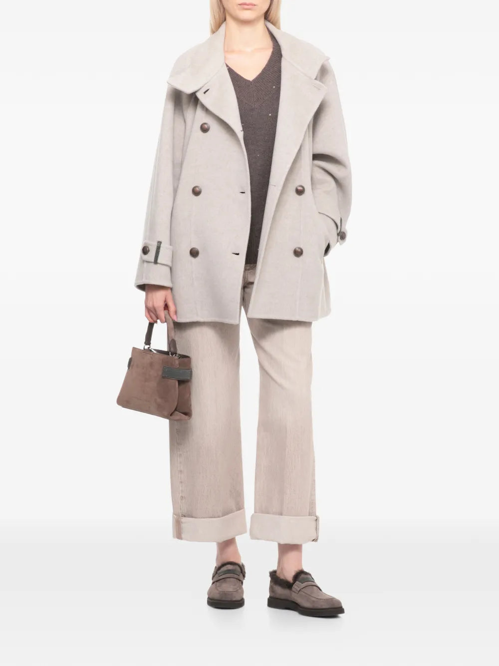 Brunello Cucinelli wide-leg jeans