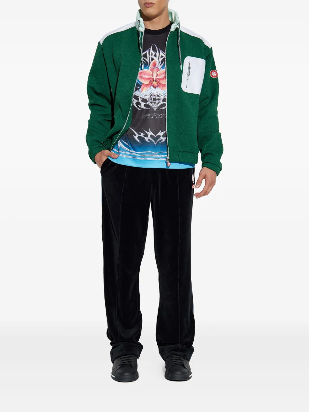 Casablanca zip sweatshirt