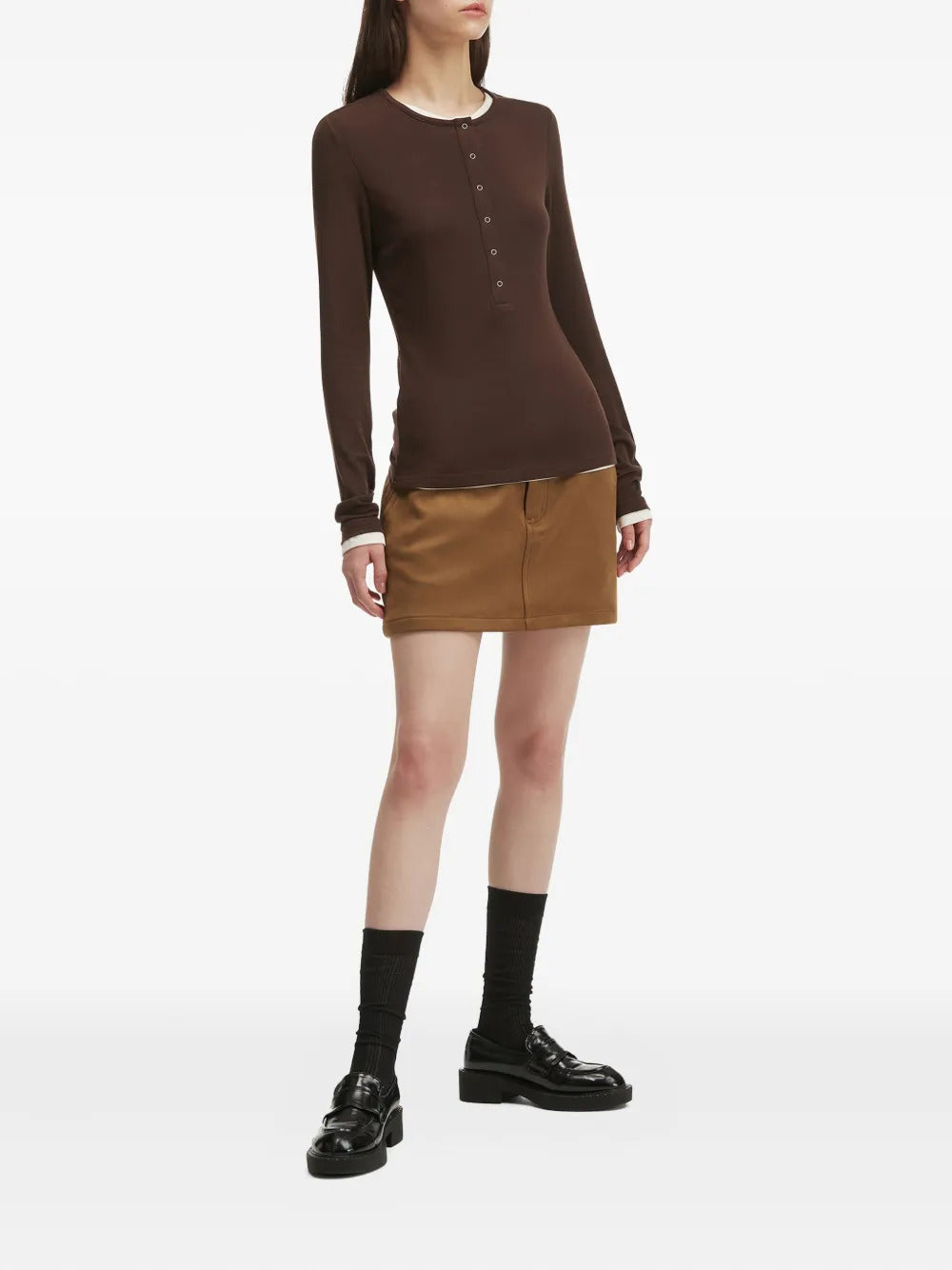 b+ab  belted pocket skirt