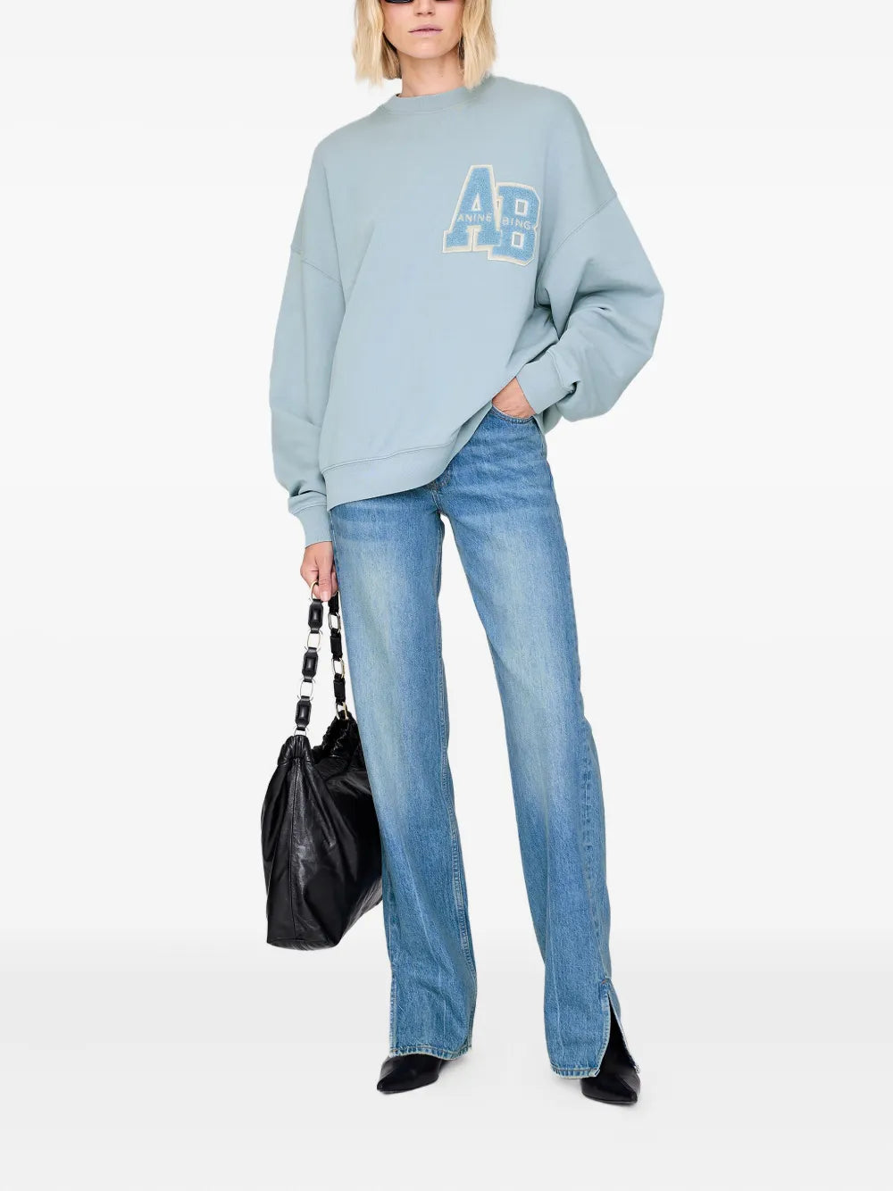 ANINE BING  cotton sweatshirt