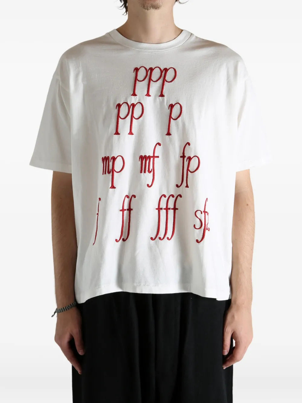 BODE Composer embroidered-graphic T-shirt