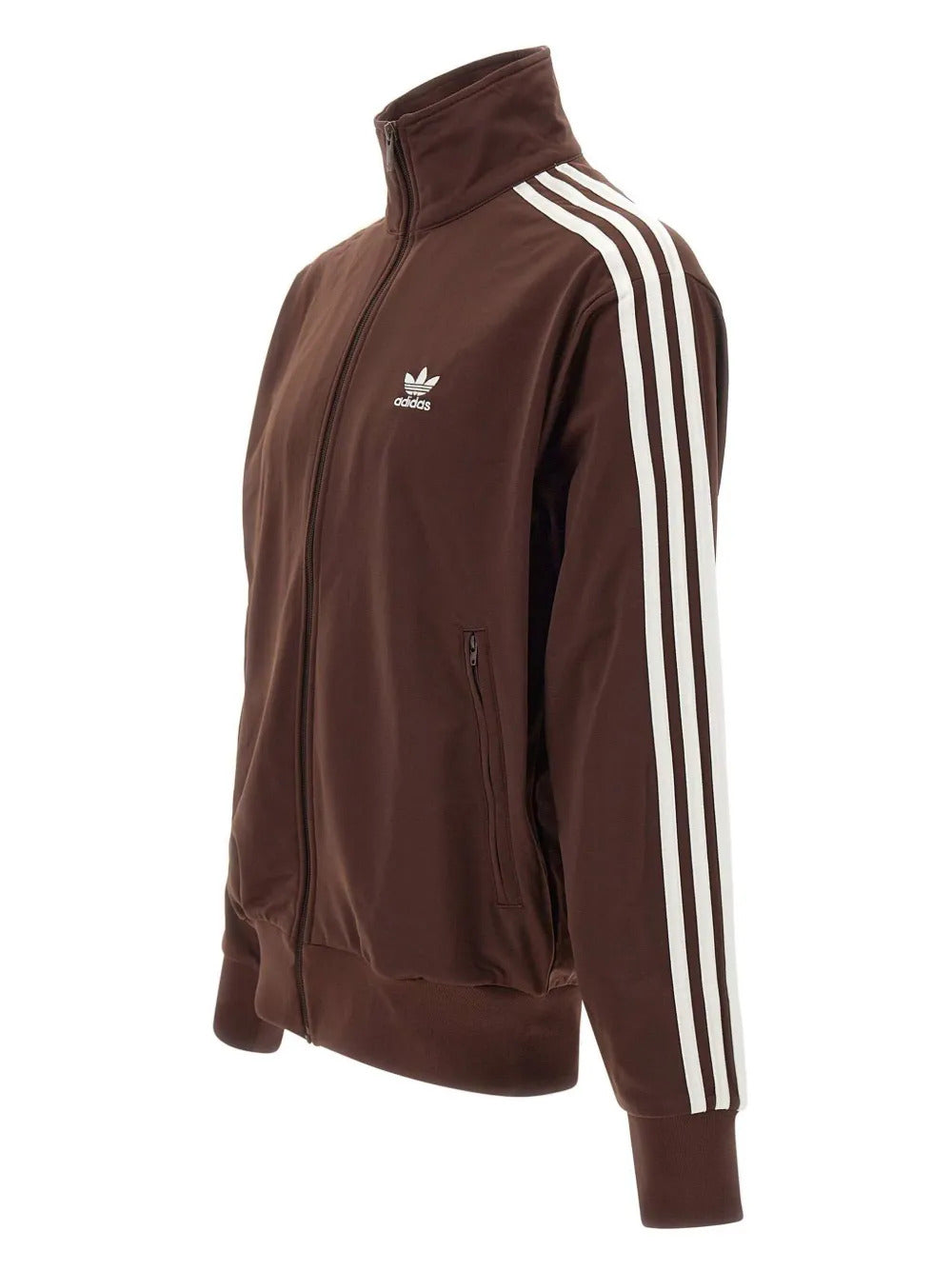 adidas  three-stripe high-neck track jacket