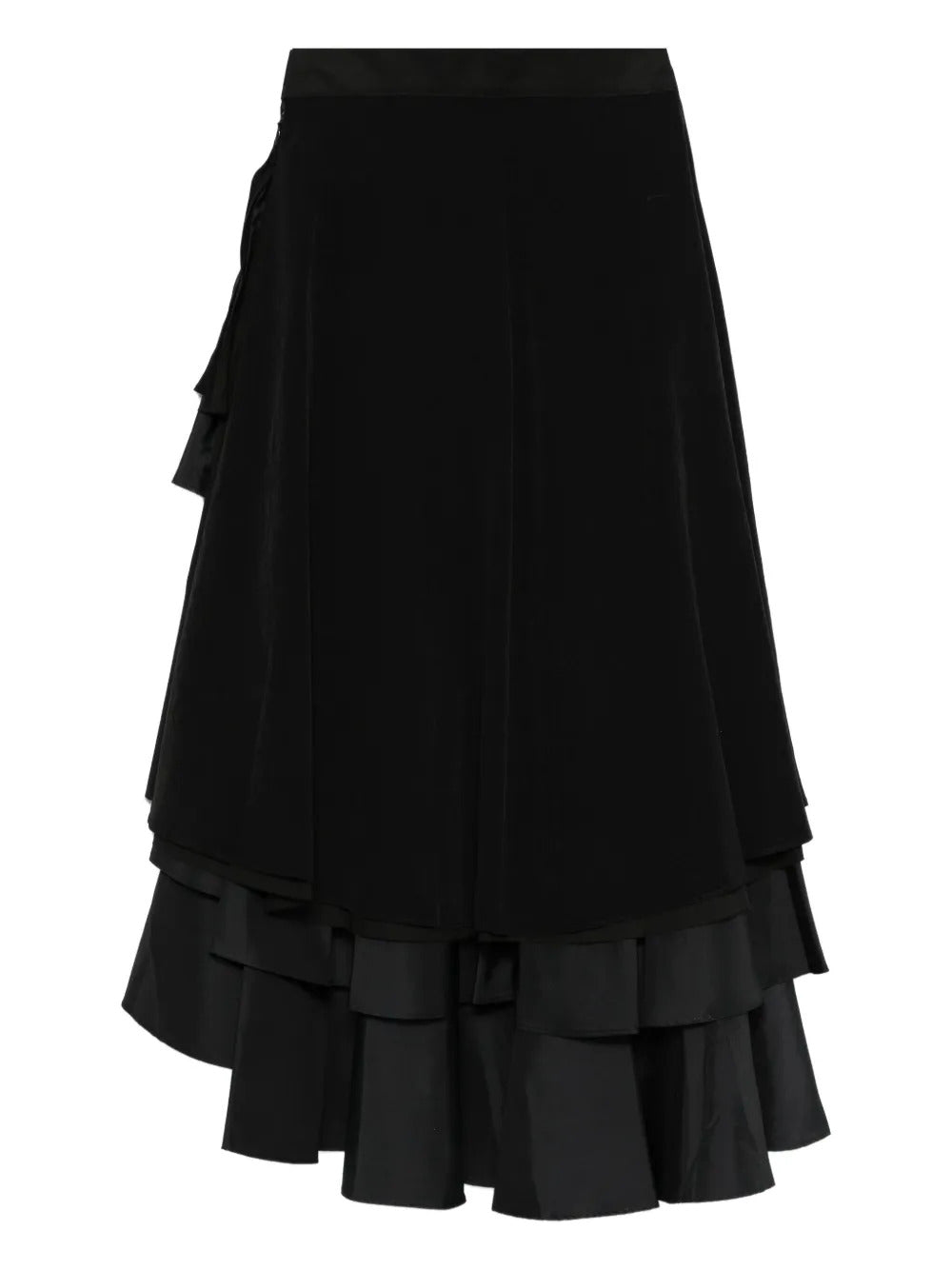 Yohji Yamamoto  asymmetric ruffled skirt